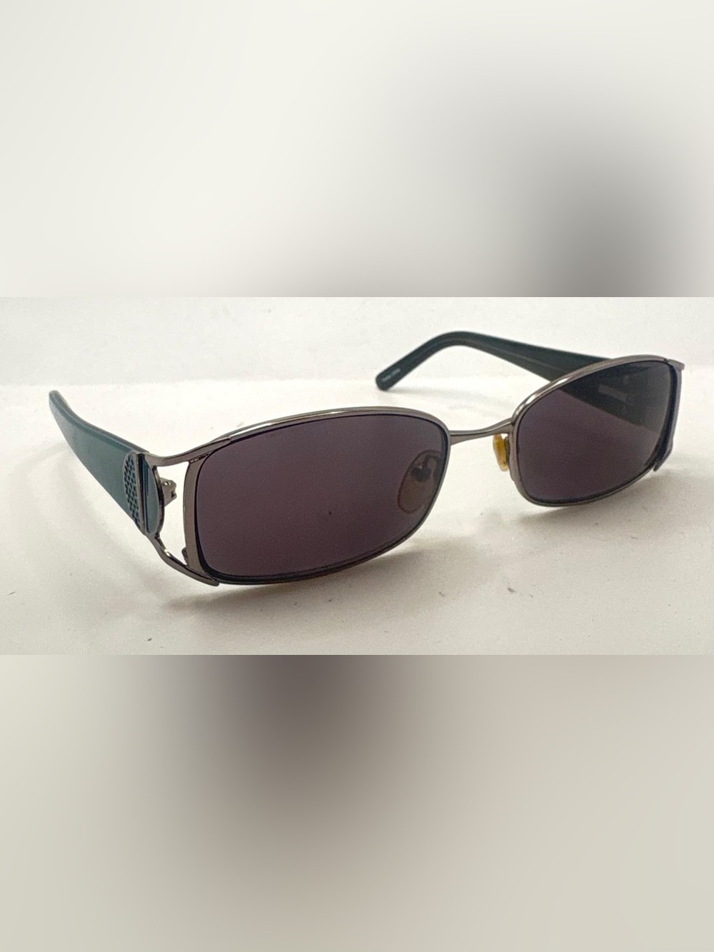 Legacy Lane 24 Gunmetal Oval Sunglasses Frames Only